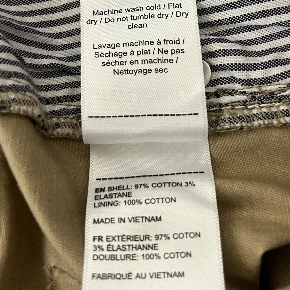 Untuckit 5 Pocket Chino Pants Men 32x30 Tan Don Santiago Tech Straight Fit Chino